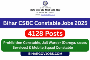 Bihar CSBC Constable 